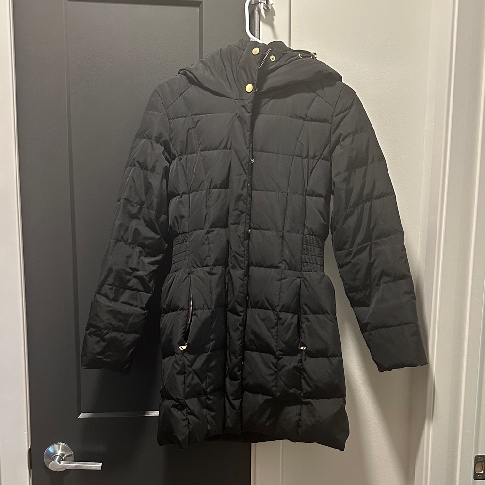 Cole Haan Black Puffer Jacket